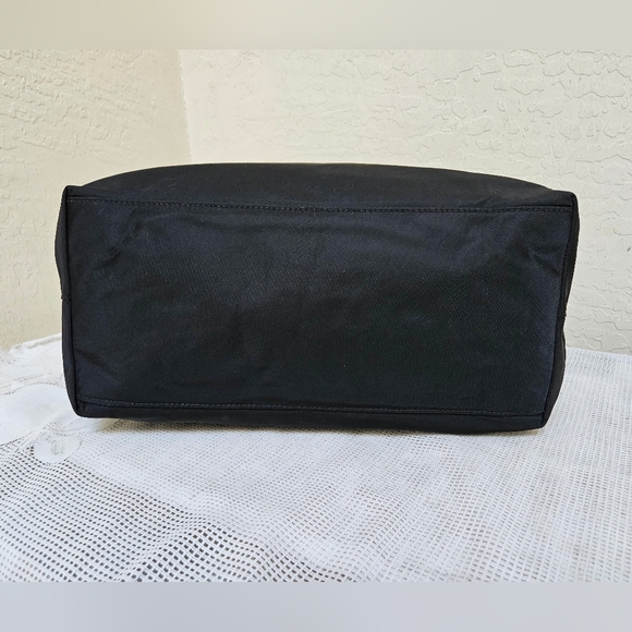 TORY BURCH Nylon Large Black Tote Bag AUTHENTIC - Picture 11 of 13